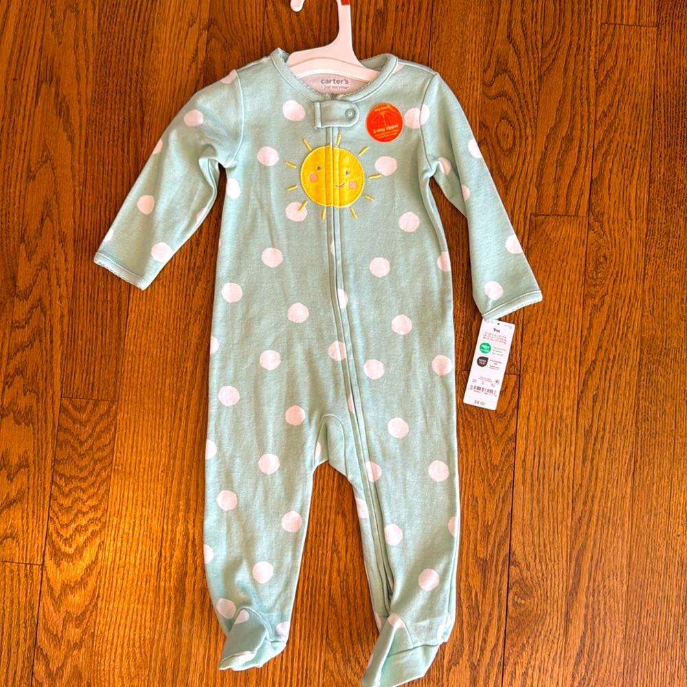 Carters pajamas sunshine
